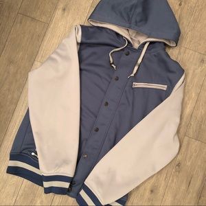 Men’s Varsity Hooded Jacket
